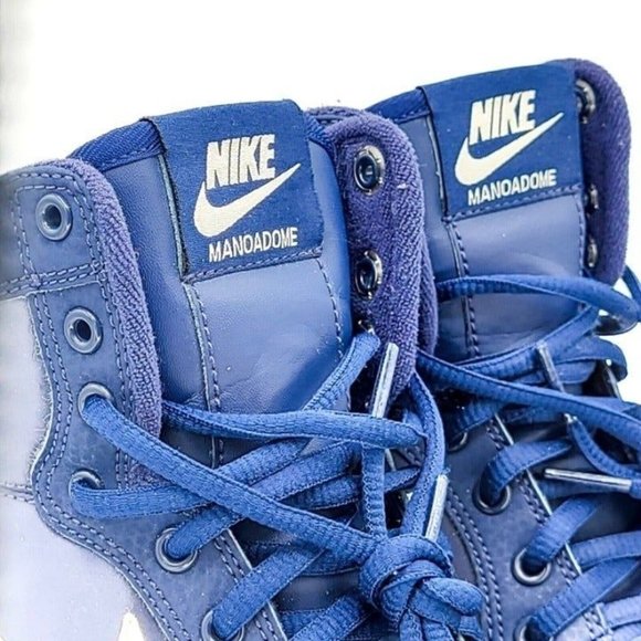 UNRELEASED ACG BOOT Nike Manoadome Mens Sz 9 Navy Sail Grey 844358 1 of1  DS !! - Picture 11 of 11